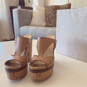 Nude Jimmy Choo NIXIE 120 Size 40